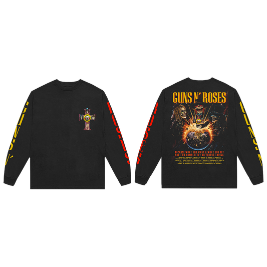 2025 Tour Globe Long Sleeve T-Shirt
