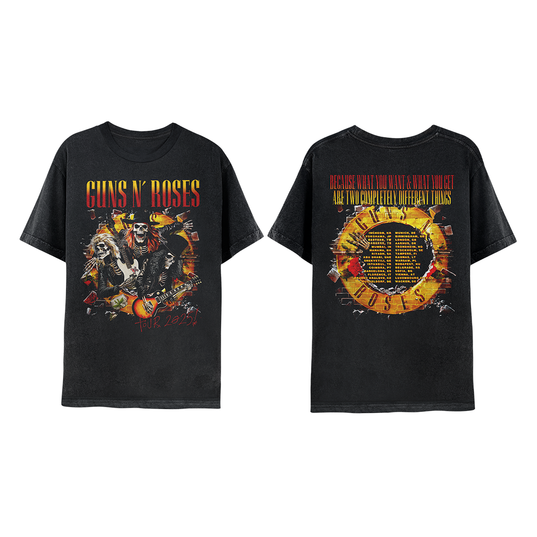 Guns N' Roses デニムジャケット Tシャツ cdセット Guns N' Roses デニムジャケット Tシャツ cdセット - メルカリ